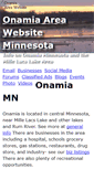 Mobile Screenshot of onamia.com