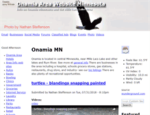 Tablet Screenshot of onamia.com